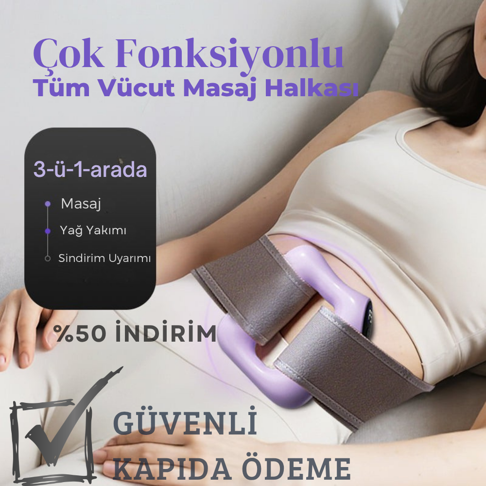 Çok Fonksiyonlu Tüm Vücut Masaj Halkası